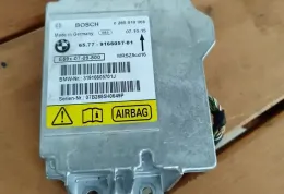 9166057X блок управления AirBag (SRS) BMW 3 E90 E91 2007