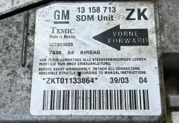 ZKT01133864 блок управління AirBag (SRS) Opel Meriva A 2005