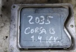 972109 блок управления ECU Opel Corsa B 1996