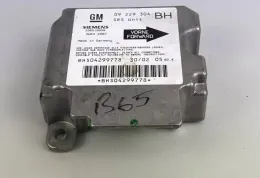 BHS04299778 блок управління AirBag (SRS) Opel Astra G 2001
