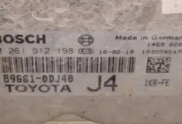 896610DJ40 блок управління ECU Toyota Yaris 2012