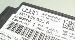 8X0959655B блок управління airbag (srs) Audi A1 2014 р.в.