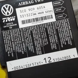 51042803 блок управління AirBag (SRS) Volkswagen PASSAT B6 2004