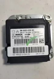 YBSV0159125 блок управління AirBag (SRS) Peugeot 207 2009