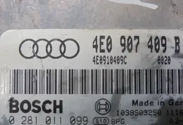 4E0910409C блок управления ecu Audi A8 S8 D5 2003