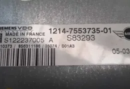 1214755373501 блок управління ECU MINI Cooper One - Cooper R50 - 53 2001 - фото
