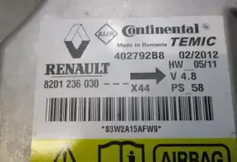 8201236030 блок управления AirBag (SRS) Renault Twingo II 2011