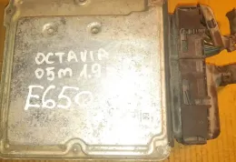 EDC16U16250 блок управления ECU Skoda Octavia Mk2 (1Z) 2005