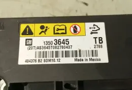 AS3645T082780437 AirBag (SRS) control unit Opel Insignia A 2009
