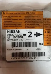 YEAV2023270062 блок управления AirBag (SRS) Nissan Primera 2004