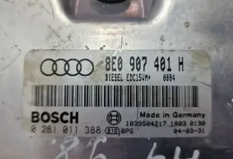 1039S04217 блок управления двигателем Audi A4 S4 B6 8E 8H 2003