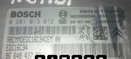 0281013827 блок управления ECU Peugeot 308 2009