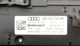 4G0820043AK блок управління кондиціонера Audi A6 S6 C7 4G 2014 р.в.