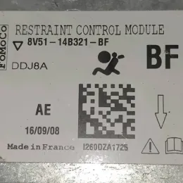 1568580 блок управления AirBag (SRS) Ford Fiesta 2008
