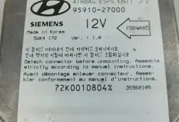 72K0010804X блок управления AirBag (SRS) Hyundai Coupe 1998