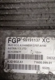 FGP55191137XC блок управління ECU Opel Astra H 2006