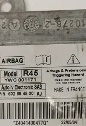 YWC001171 блок управления AirBag (SRS) Rover 45 2000