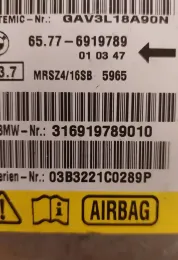 03B3221C0289P блок управління AirBag (SRS) BMW 5 E39 1999