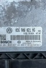 1039S16463 блок управління ECU Volkswagen PASSAT B6 2007