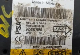 9651925780 блок управления AirBag (SRS) Citroen C3