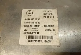 Блок управления двигателем Mercedes W212