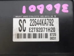 22644KA792 блок управления двигателем Subaru