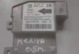 ZKT01792719 блок управління AirBag (SRS) Opel Meriva A 2005