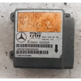 200195110 блок управління AirBag (SRS) Mercedes-Benz ML W163 1998