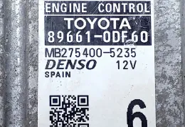 MB2754005235 блок управління ECU Toyota Yaris 2011