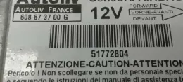 608673700G блок управления AirBag (SRS) Fiat Doblo 2010