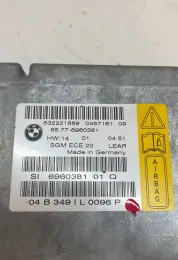 04B3491L0096P блок управління AirBag (SRS) BMW 5 E60 E61 2004