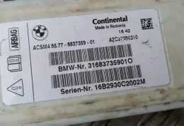 31683735901O блок управления AirBag (SRS) BMW 5 F10 F11 2012