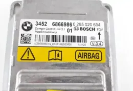 34526866986 блок управления AirBag (SRS) BMW 5 F10 F11 2015