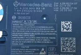 A2069009318 AirBag (SRS) control unit Mercedes-Benz C W206 2021