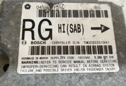 04729375AC блок управління AirBag (SRS) Chrysler Voyager 2001