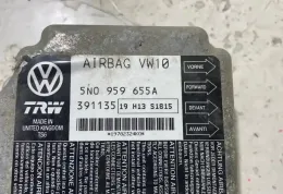 5H0959655A блок управления AirBag (SRS) Volkswagen Tiguan 2011