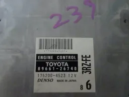 8966126740 блок управления двигателем Toyota