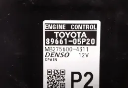 8966105P20 блок управління ECU Toyota Avensis T270 2016