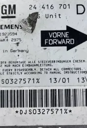 5WK4297 блок управління AirBag (SRS) Opel Vectra B 2000
