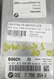 18650752 блок управления двигателем BMW 1 E82 E88 2007 - фото