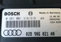 28SA2492 блок управління двигуном Audi 80 90 S2 B4 1994