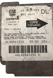 90541252 блок управления AirBag (SRS) Opel Astra G 1999