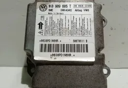 4WK43412 блок управління AirBag (SRS) Volkswagen Golf SportWagen 2009