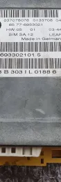 6933021015 блок управления AirBag (SRS) BMW 7 E65 E66 2003