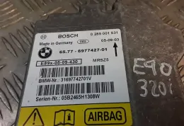 6977427 блок управління airbag (srs) BMW 3 E90 E91 2007 р.в.