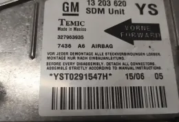 YST0291547H блок управління AirBag (SRS) Opel Meriva A 2006