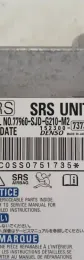 CCSS0751735 блок управління AirBag (SRS) Honda FR-V 2006