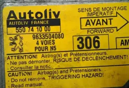 48526 блок управління AirBag (SRS) Peugeot 306 1994
