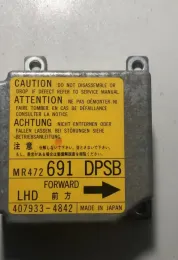 4079334842 блок управления AirBag (SRS) Mitsubishi Space Wagon 2002 - фото