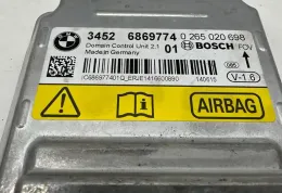 0265020698 блок управління AirBag (SRS) BMW X3 F25 2015
